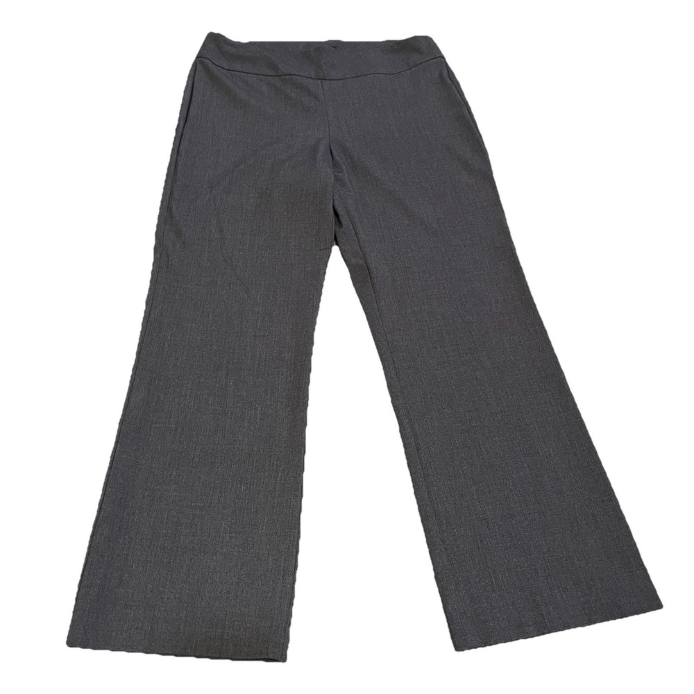 Roz & Ali Pull On Dress Pants Women's 10 Straight Stretch‎ Closet Staple Office